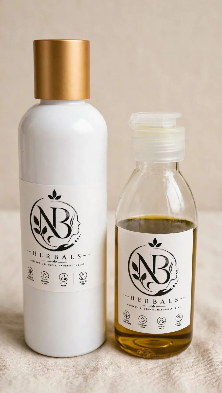 NB Herbals Herbal Hair Oil 100ml bottle